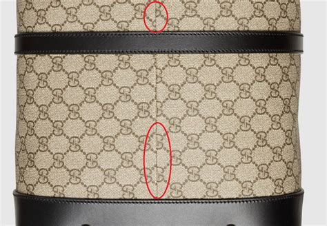 fake gucci duffel bag|how to identify gucci bag.